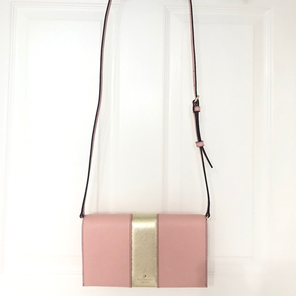 Kate Spade leather crossbody and clutch - Picture 1 of 6